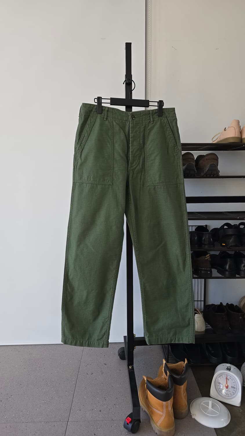 [오어슬로우] 퍼티그 팬츠 레귤러핏 그린 01-5002-16 상품이미지3