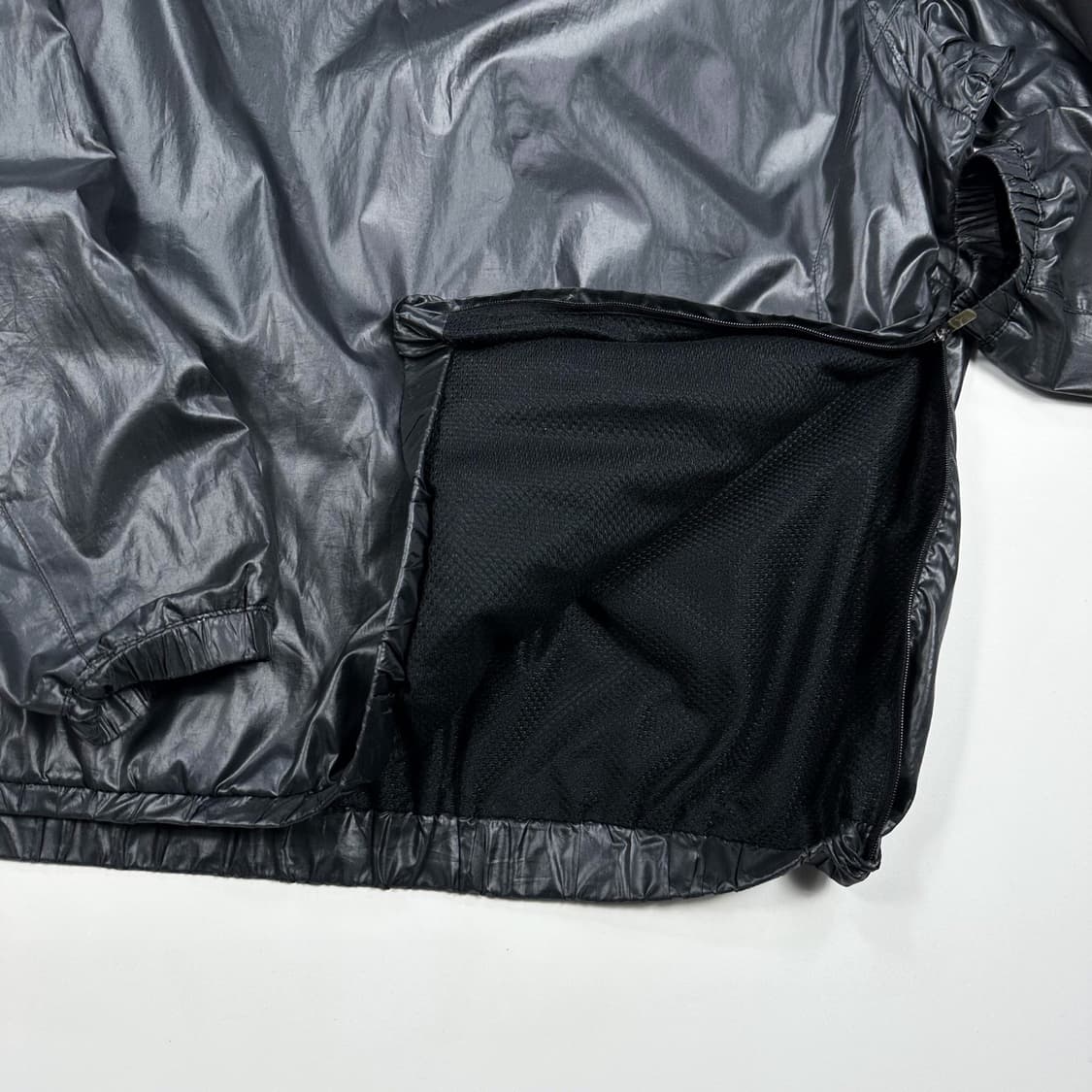 푸마 시그니처 로고 블랙 바람막이 웜업 (L) 상품이미지5