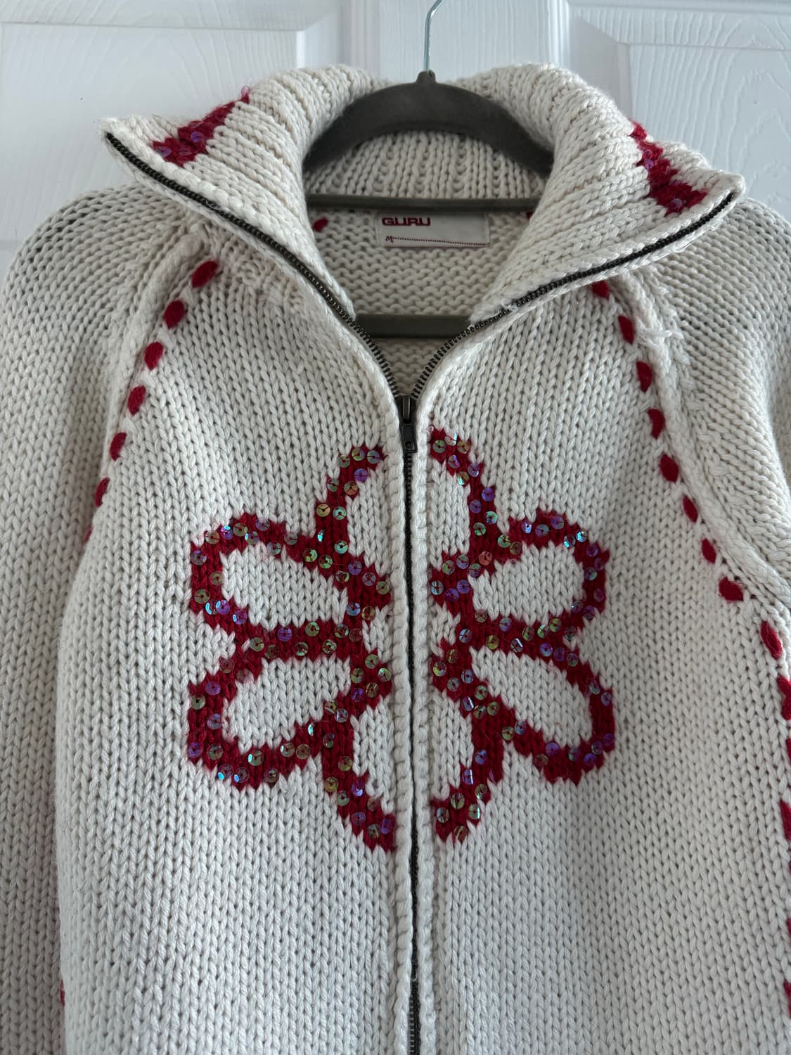 vtg guru knit zip-up 상품이미지1