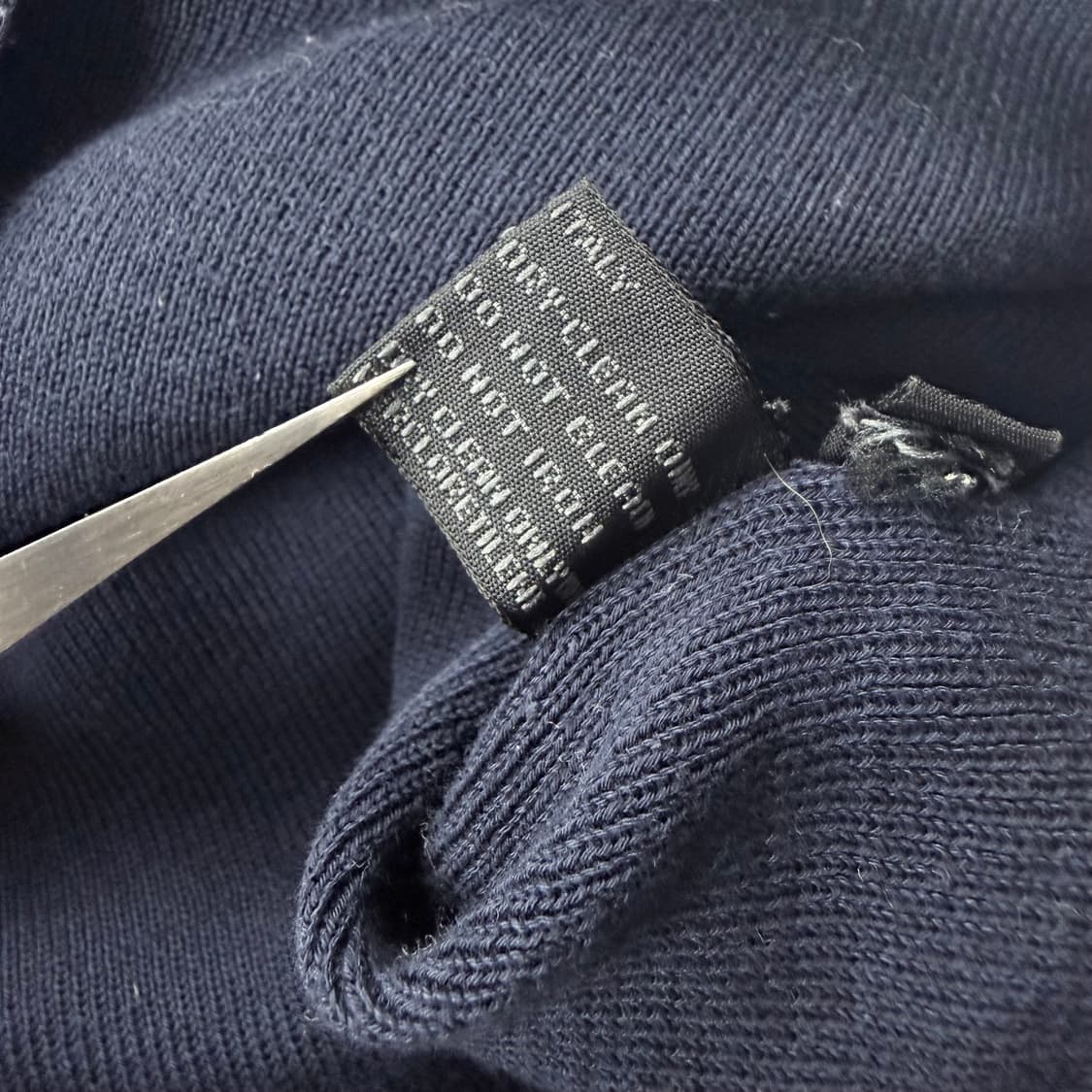 프라다 빈티지 네이비 포켓 반팔 셔츠 상품이미지7