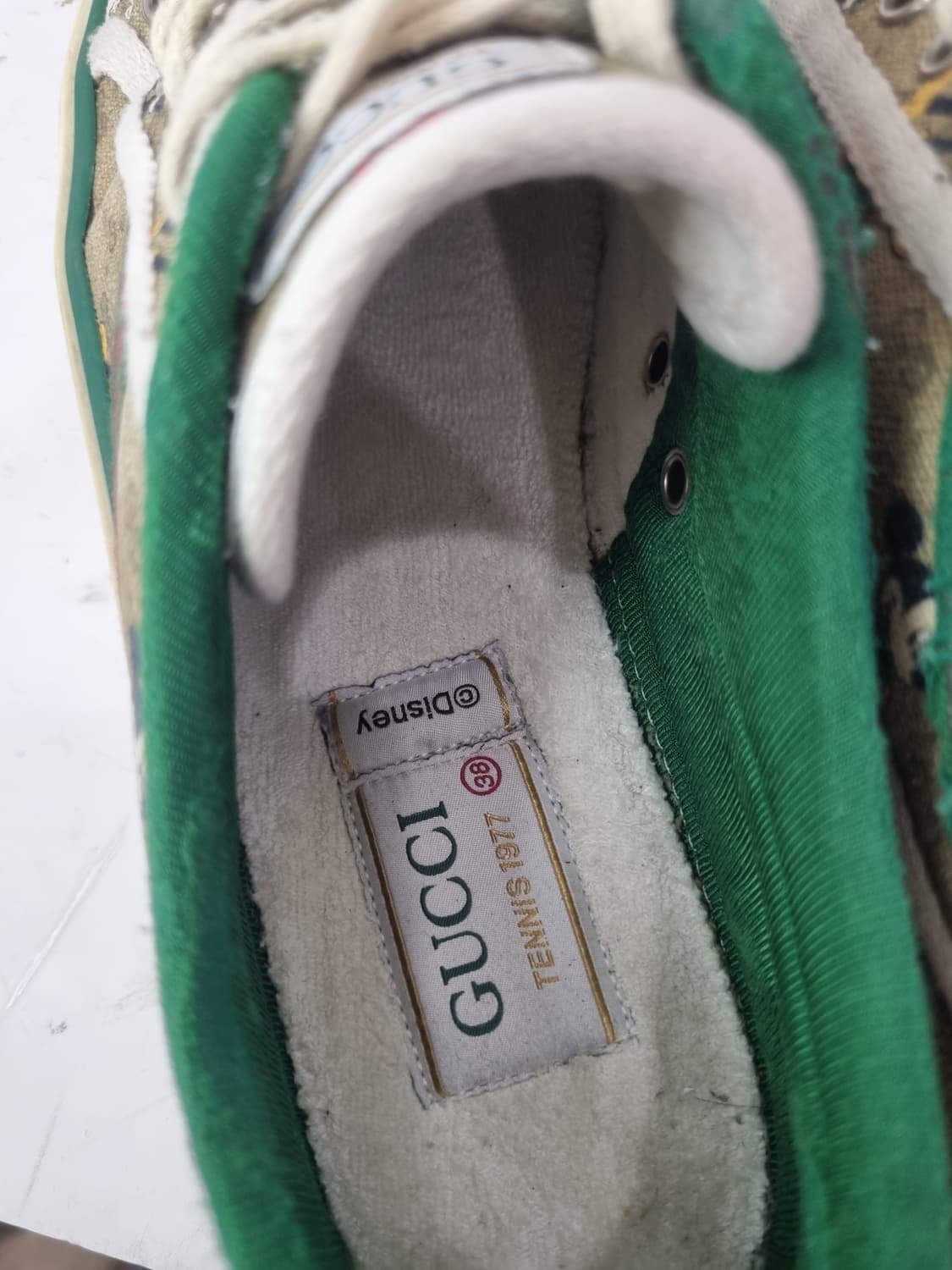 38 구찌 미키 테니스 스니커즈 상품이미지6