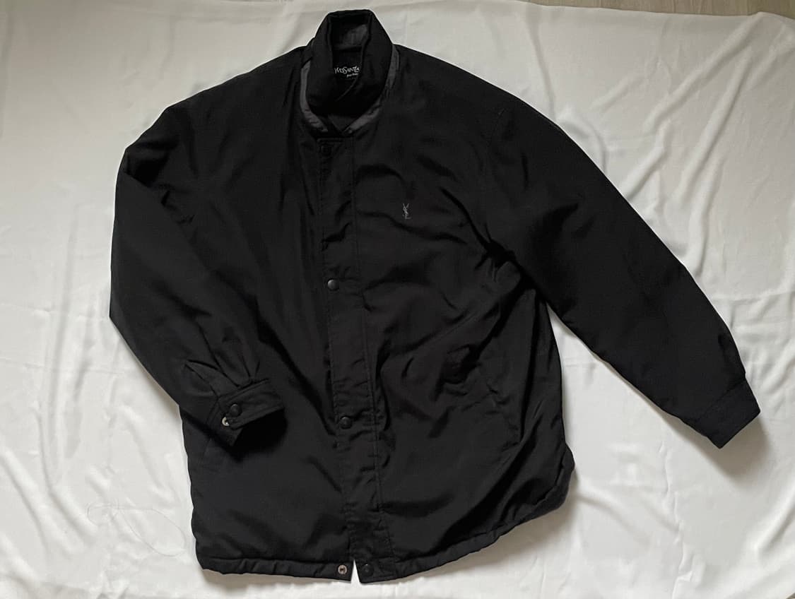 (택포) 입생로랑 블루종 봄버 자켓 상품이미지2