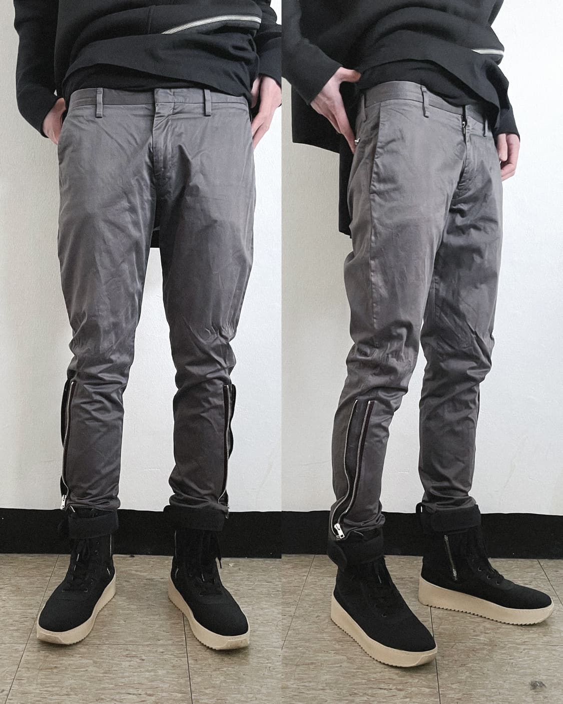 폴스미스 riri지퍼 본디지팬츠 상품이미지2