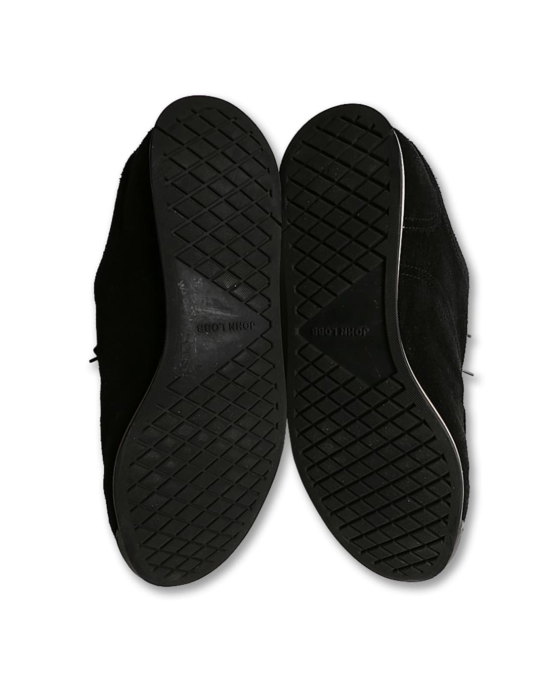 존 롭 [John Lobb] 스웨이드 레더 럭셔리 블랙 스니커즈 명품 상품이미지7