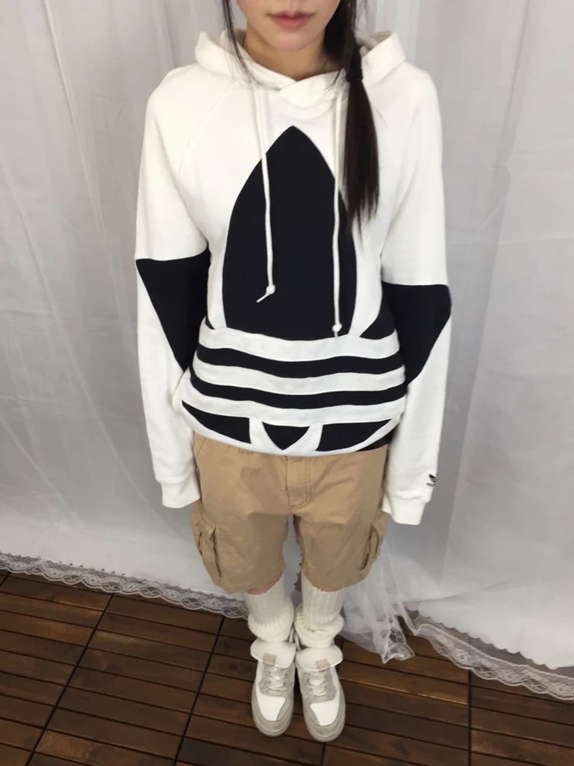 Adidas Big Trefoil Logo Hoodie 상품이미지2