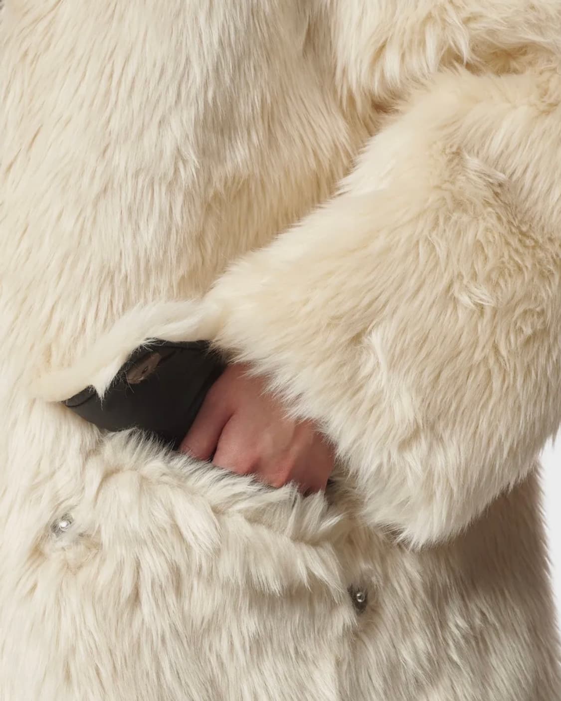 스탠드스튜디오 두나 코트 - 솔리드 크림 32사이즈 상품이미지4