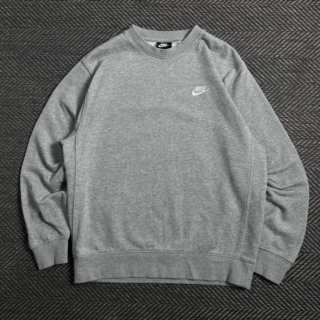 나이키 스우시 로고 그레이 스웻 맨투맨 o 4222 상품이미지1