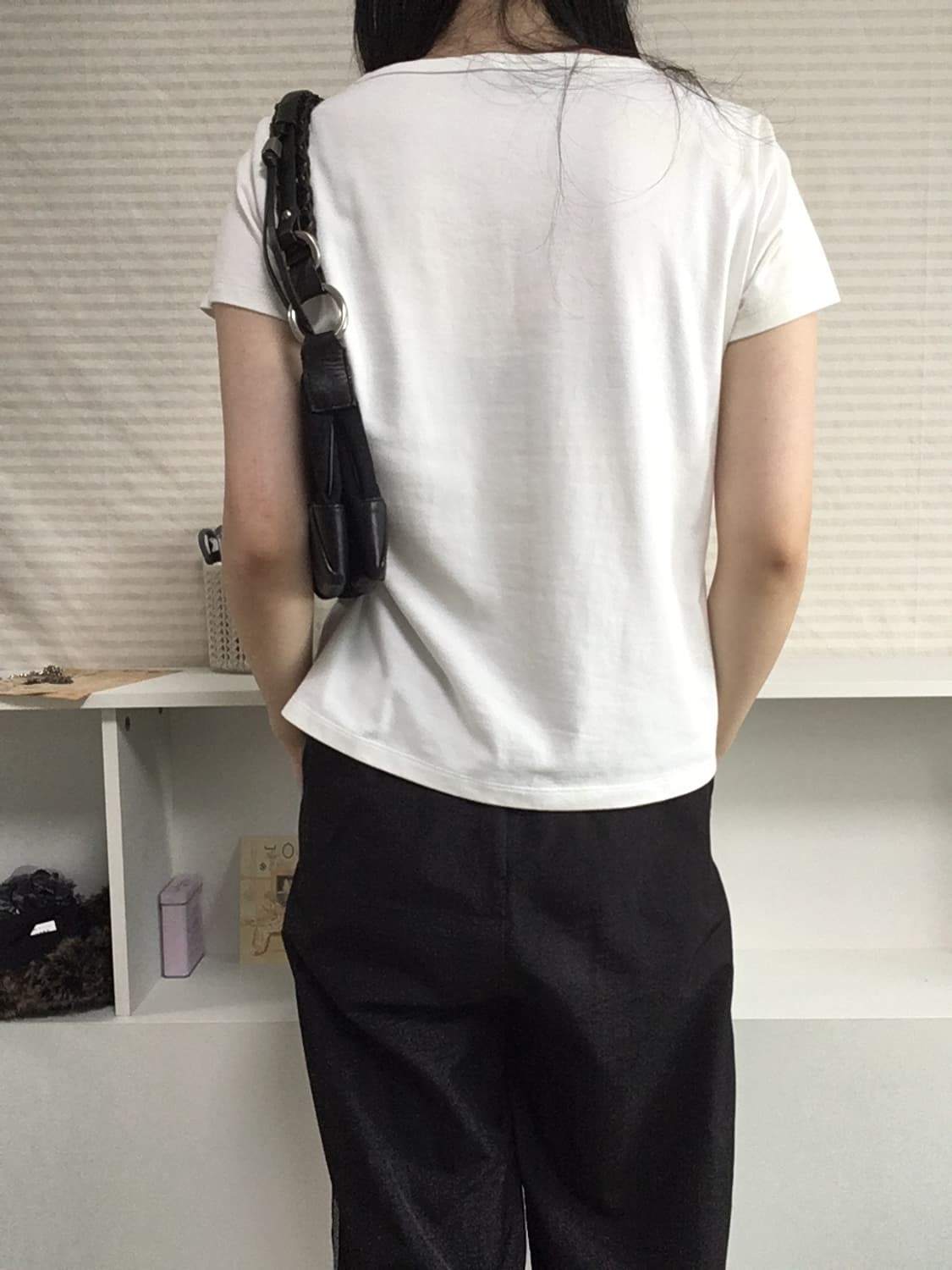 pn vintage 화이트 반팔 프린팅 티셔츠 y2k 스트릿 일본빈티지 상품이미지3