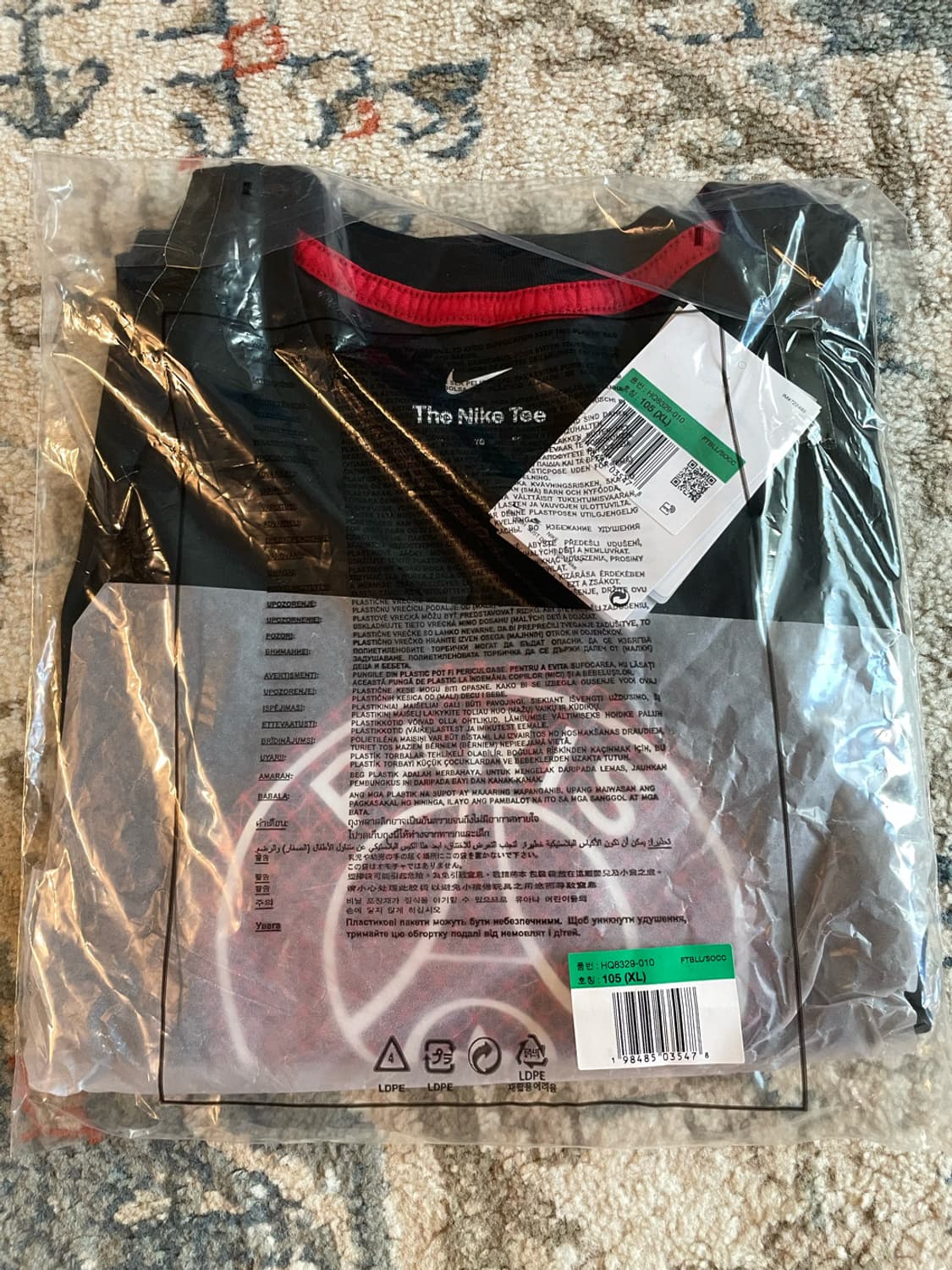 나이키 파리 생제르맹 풋볼 반팔 티셔츠 (새제품. XL) 상품이미지2