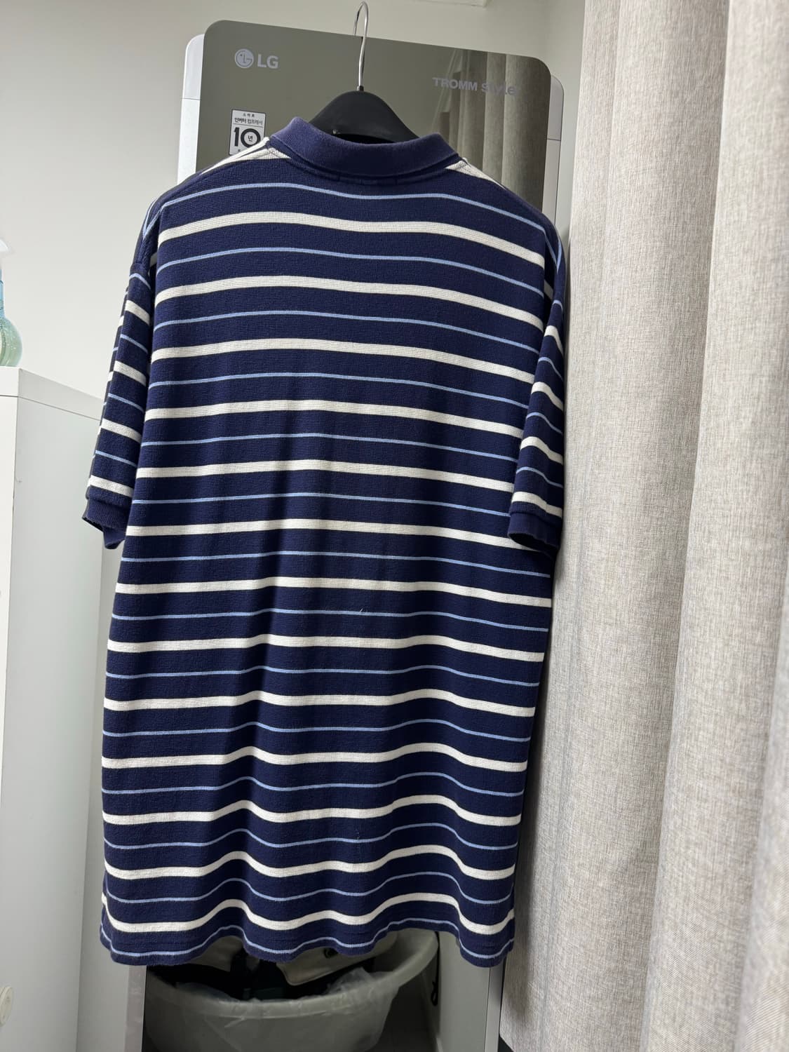 00년대 폴로랄프로렌 스트라이프 pk xl판매 카키스 나나미카 포터리 상품이미지2