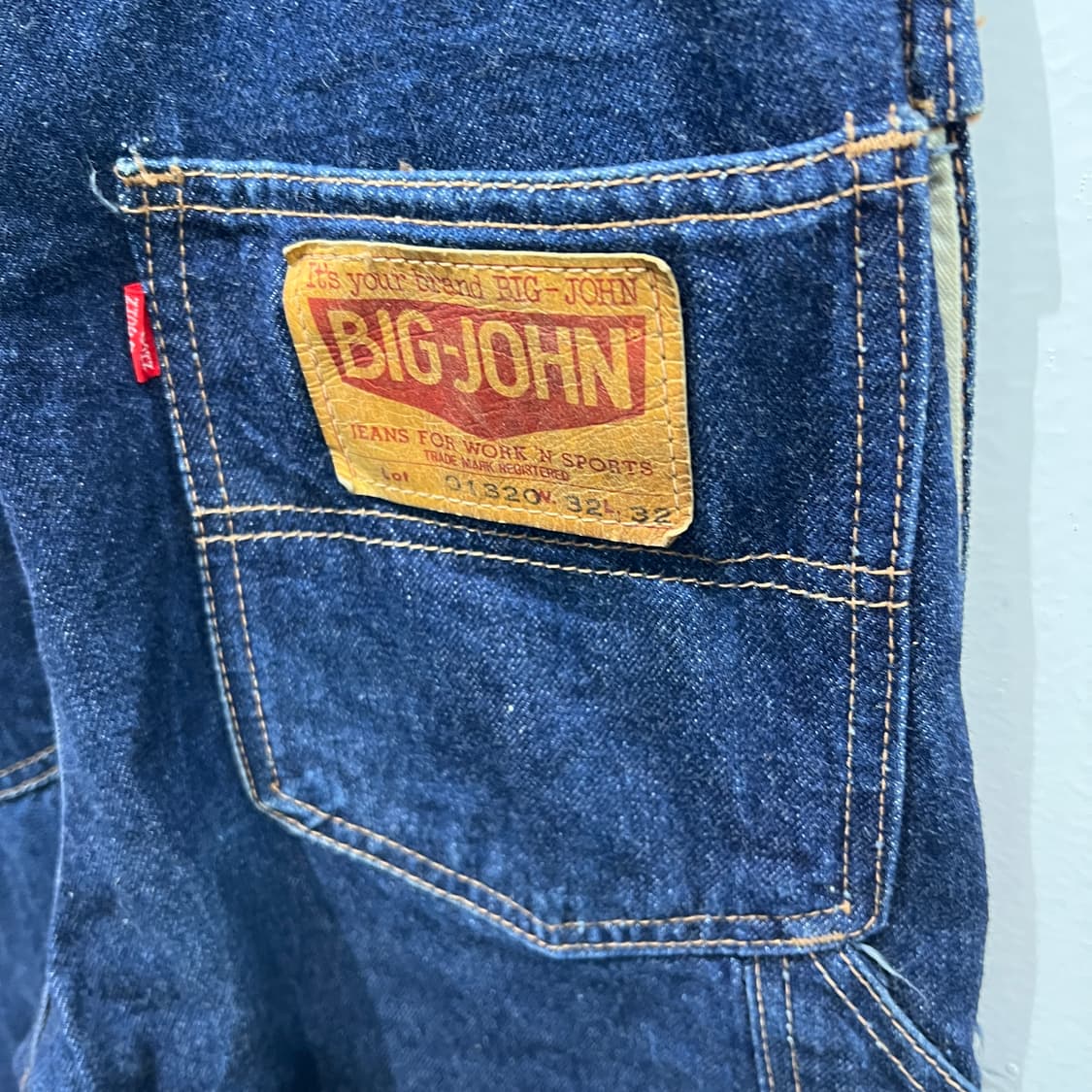 [32] 빅죤 데님 오버롤 멜빵바지 상품이미지9