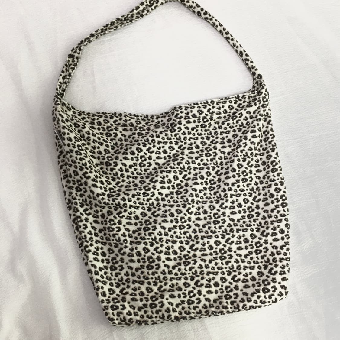 이미스 22Y LEOPARD CORDUROY ECO BAG IVORY 상품이미지2