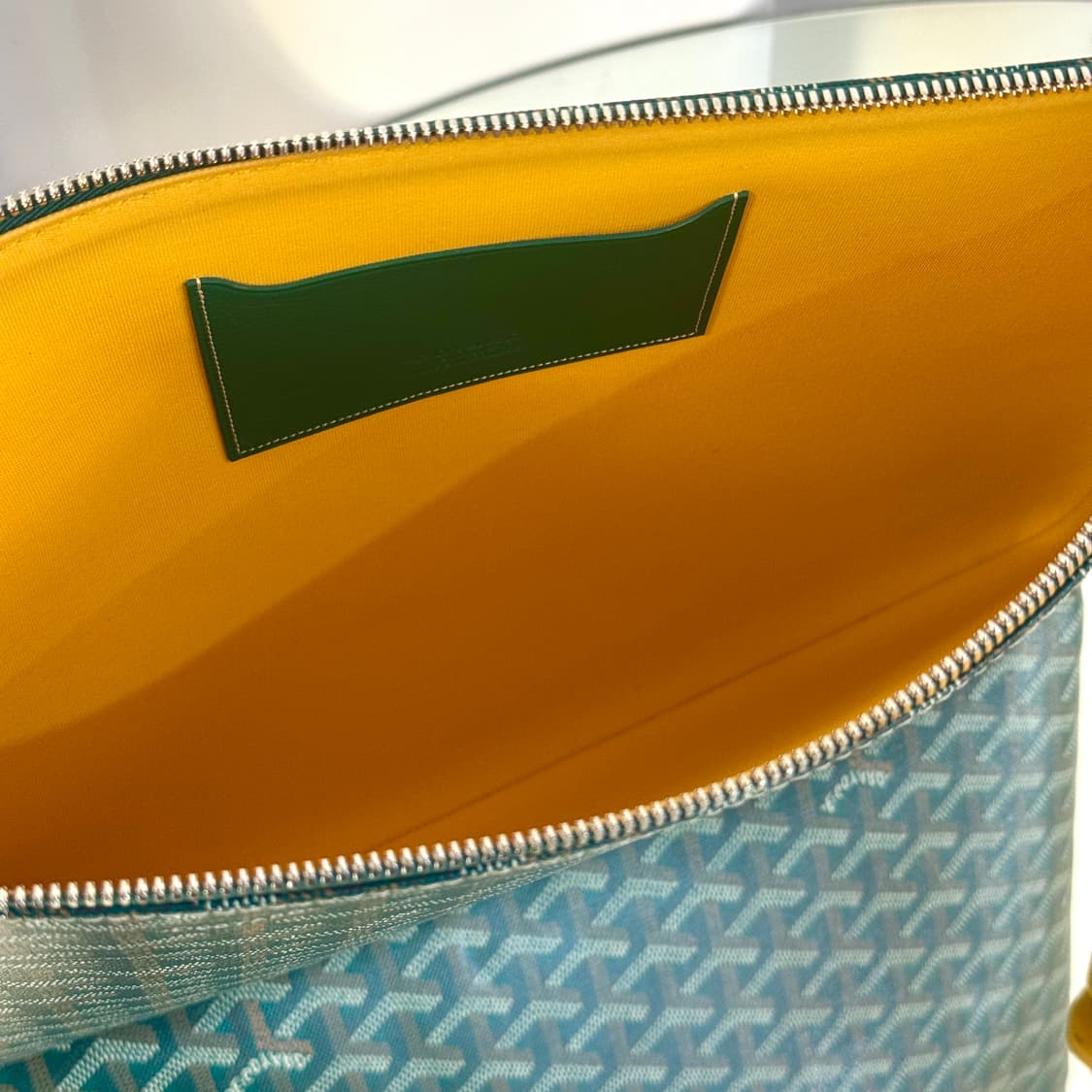 [새상품급/풀구성] 고야드 mgm 그린 세나 클러치 상품이미지2