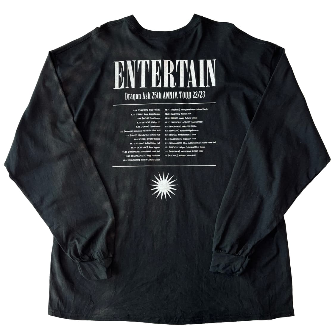 드래곤 애쉬 25주년 투어 롱슬리브 티셔츠 상품이미지3