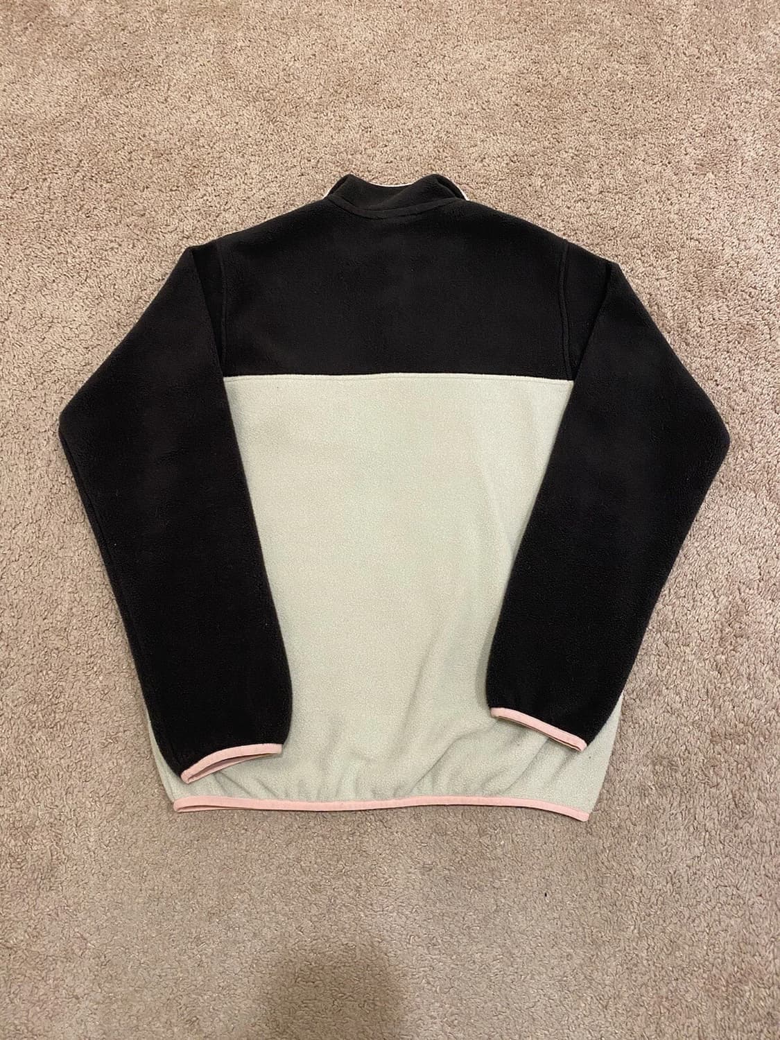 10s 니카라과 파타고니아 신칠라 스냅-T 블랙 오트밀 핑크 컬러블록 상품이미지4