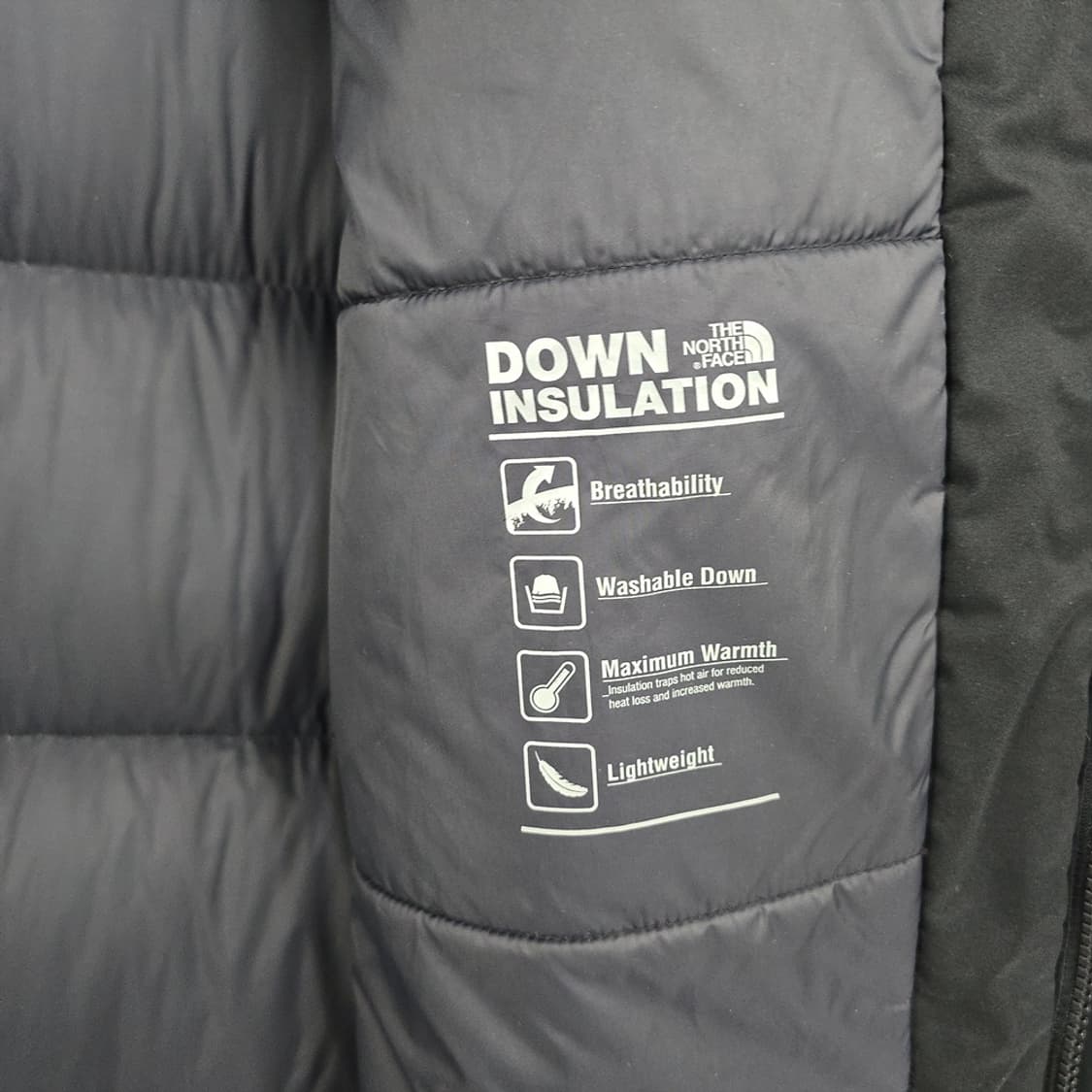 노스페이스 익스플로딩 롱 다운 패딩 코트 블랙 XS(소지섭 롱패딩) 상품이미지7