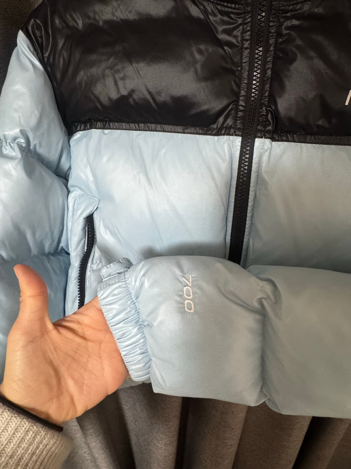 노스페이스 700 눕시 숏패딩 상품이미지5