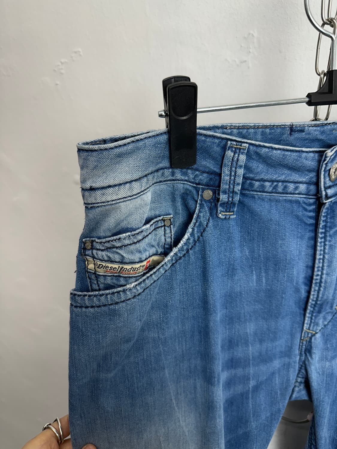 Diesel Thavar 0823S Straight Jeans 상품이미지5