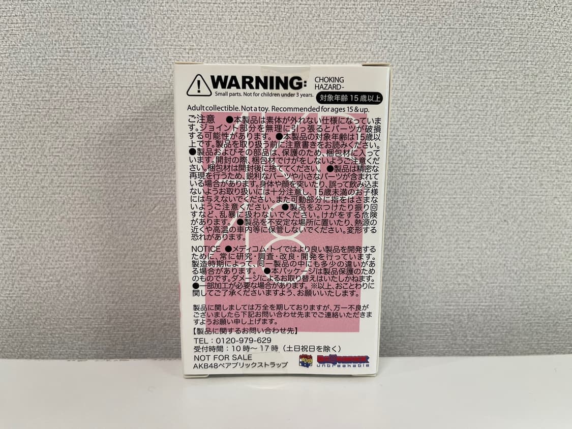 AKB48 x 베어브릭 100% 10번 미나미 타카하시 상품이미지4