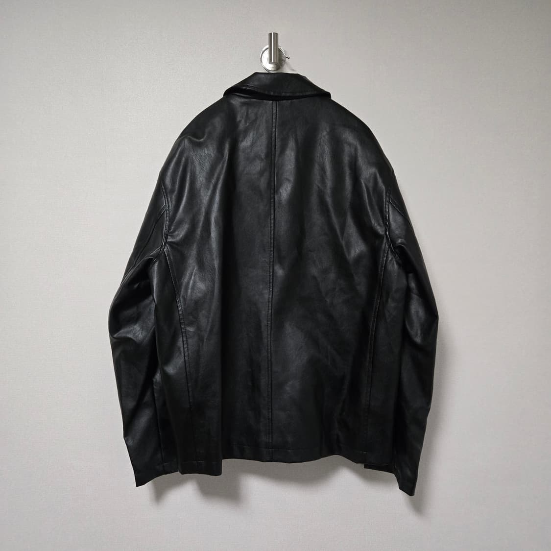 굿라이프웍스 에코레더 싱글 자켓 (새상품) /남성 자켓/ 남자 자켓  상품이미지5