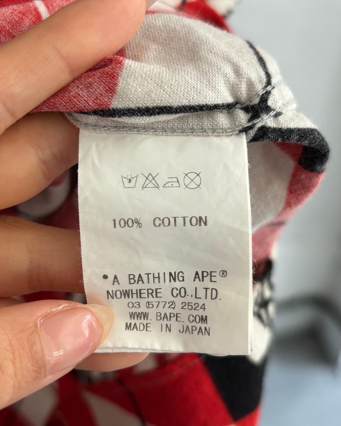 Bape 베이프 아가일 에이프 헤드 셔츠 상품이미지6