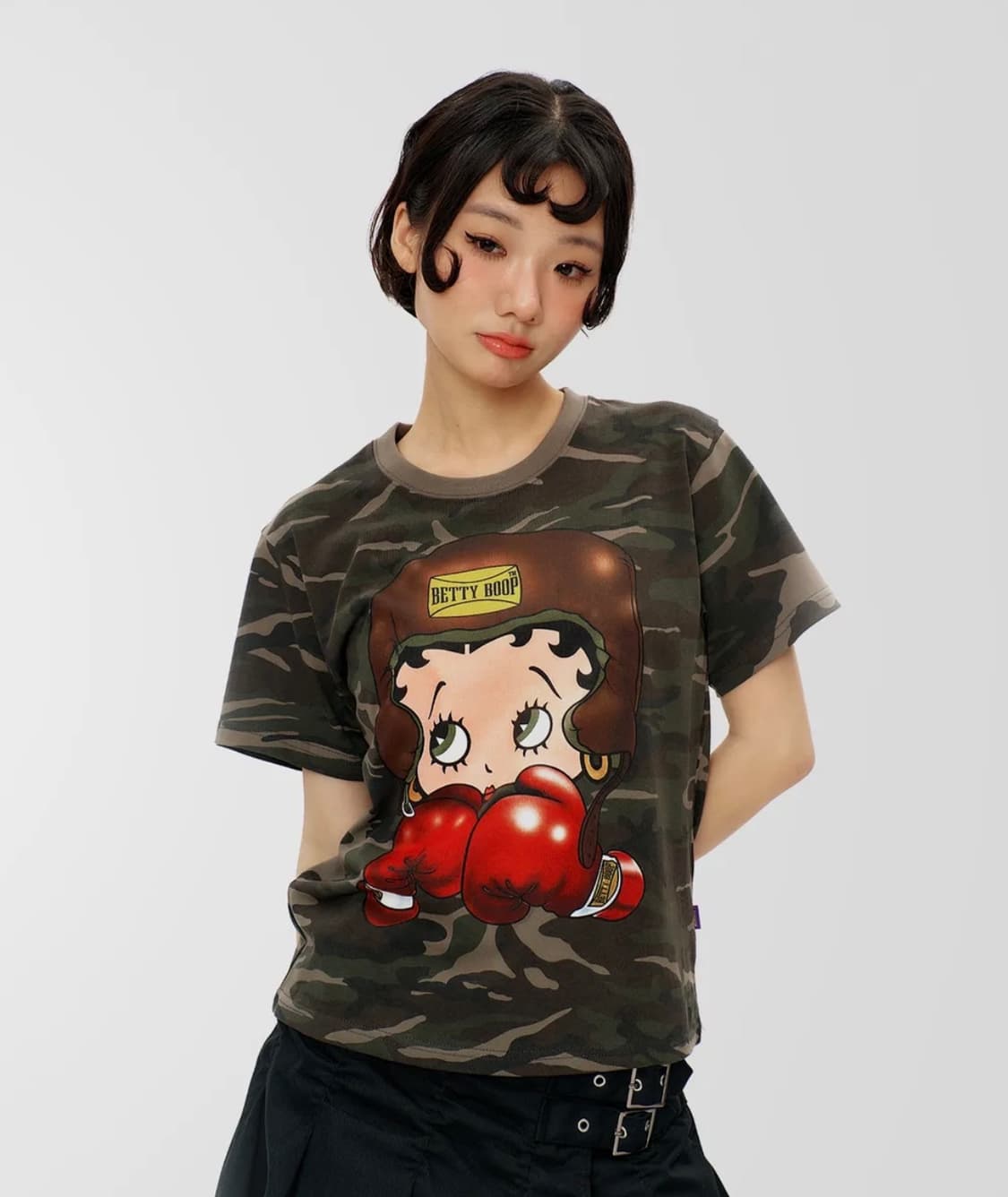 라퍼 베티붑 카모 반팔 상품이미지3