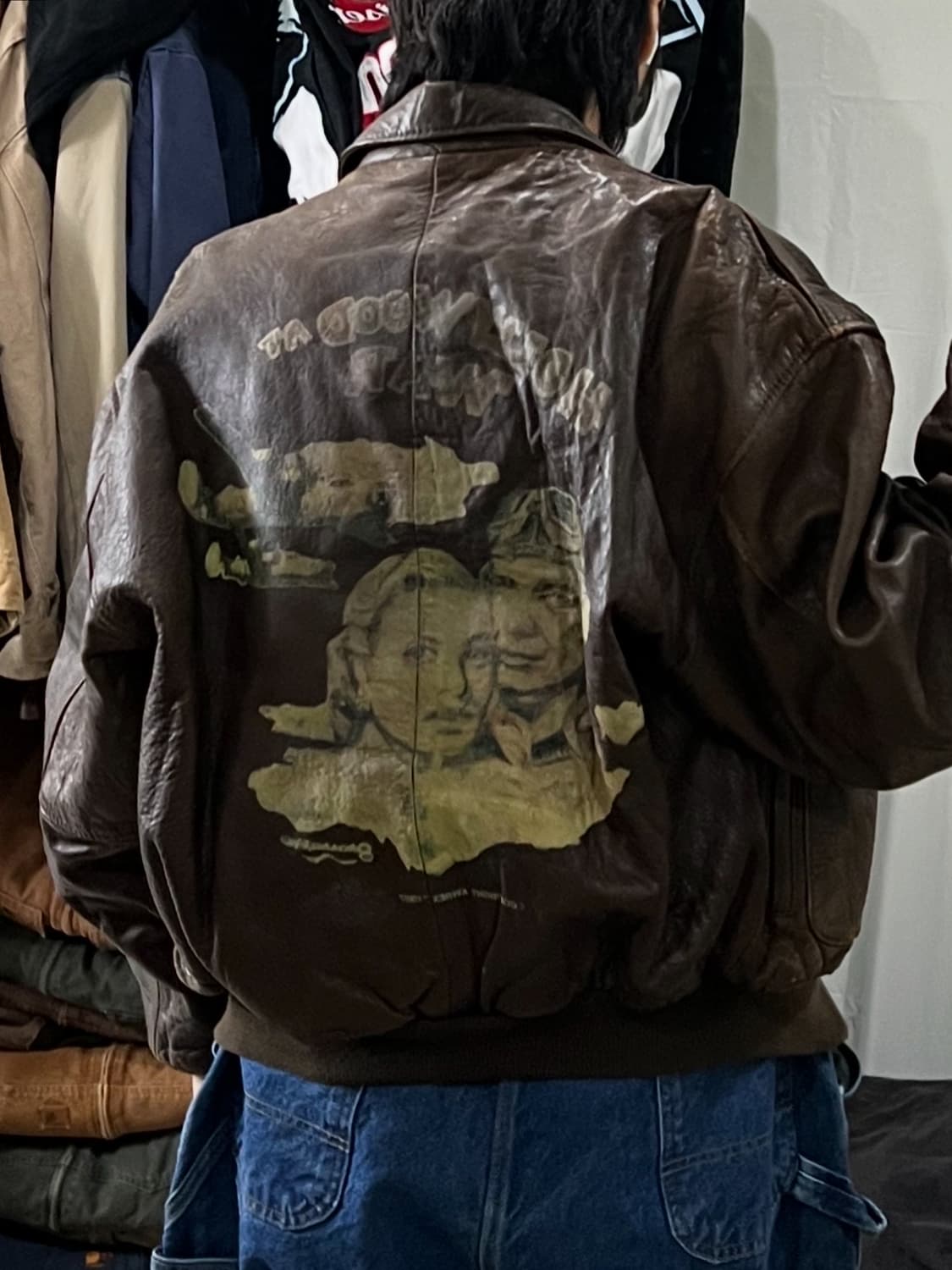 아비렉스 A-2 가죽자켓 상품이미지4