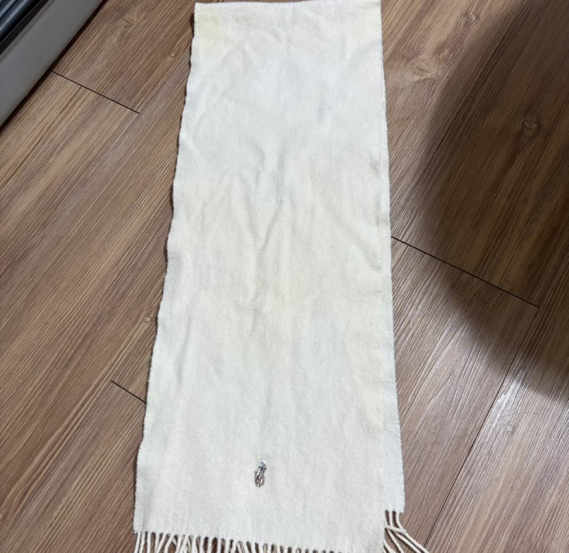 폴로랄프로렌 베이지 울 머플러 상품이미지5