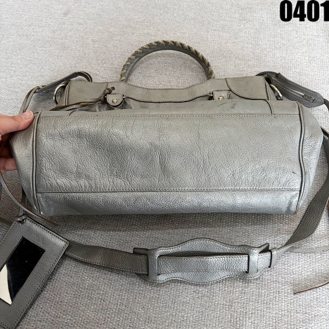 발렌시아가 모터백 클래식 시티 스타일 토트 겸 숄더백 0401 상품이미지7