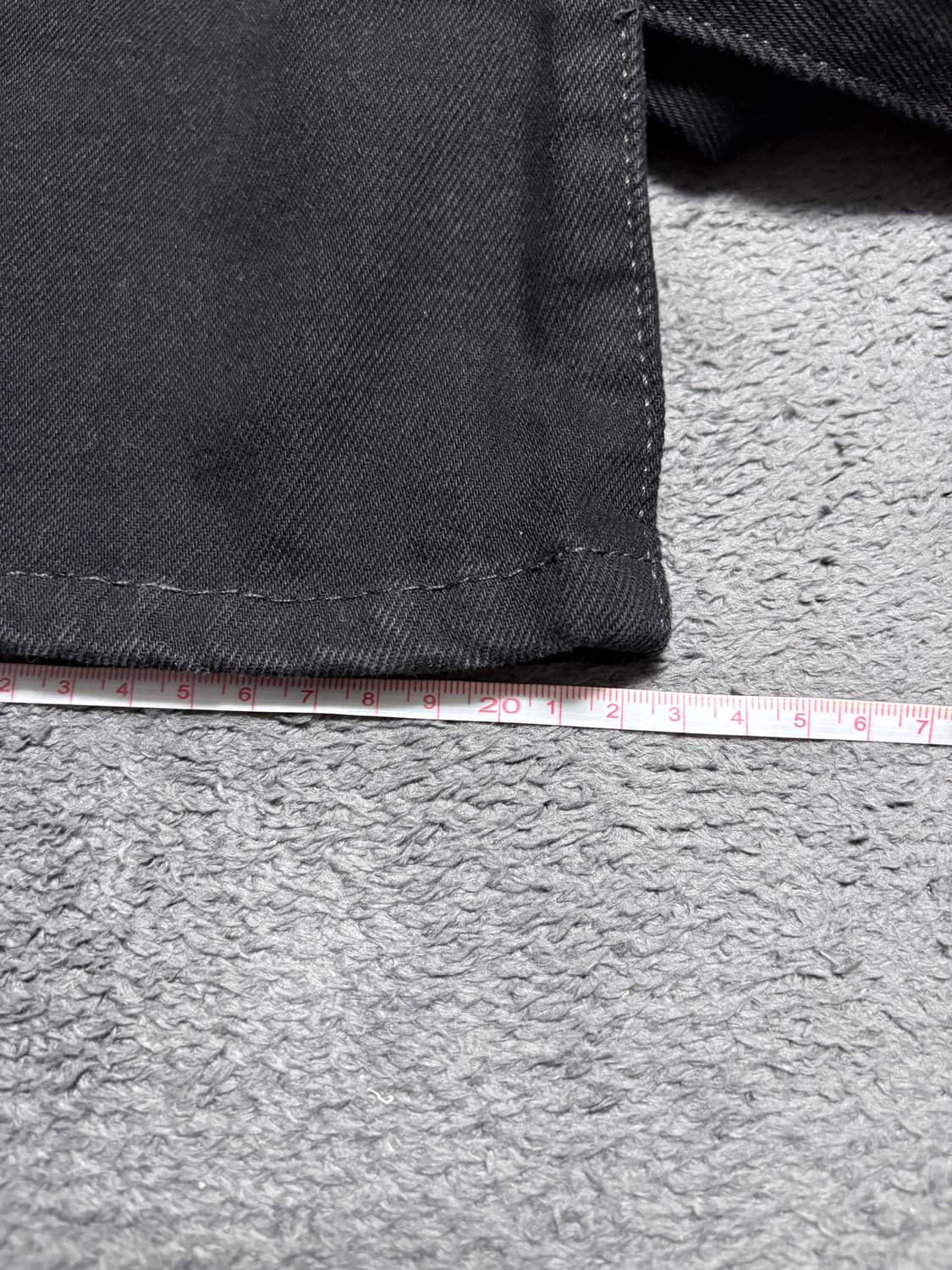 (33x32) 리바이스 517 블랙진 새상품 상품이미지9