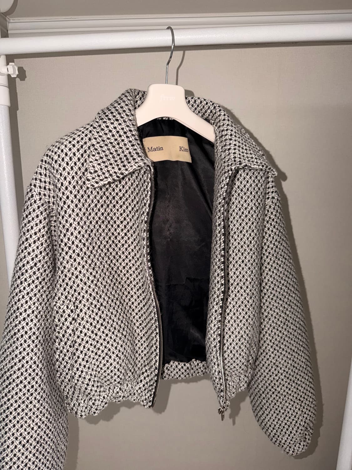 마뗑킴 트위드 숏 점퍼 상품이미지2