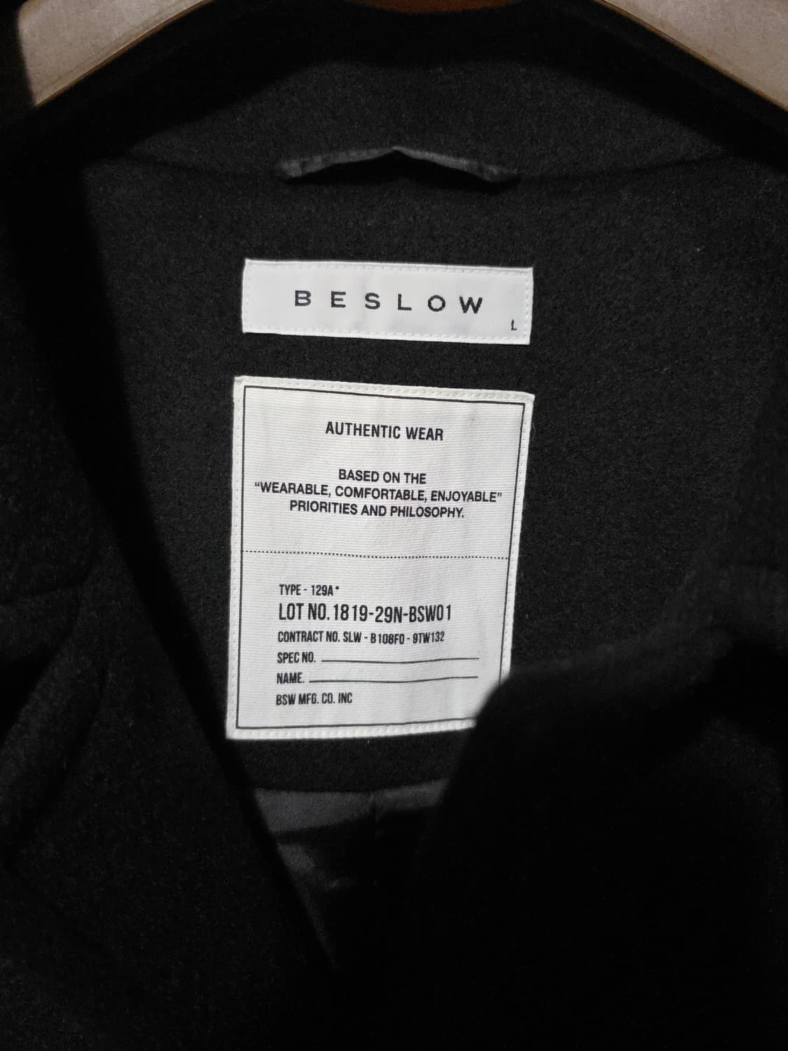 비슬로우 캐시미어 발마칸 코트 상품이미지3