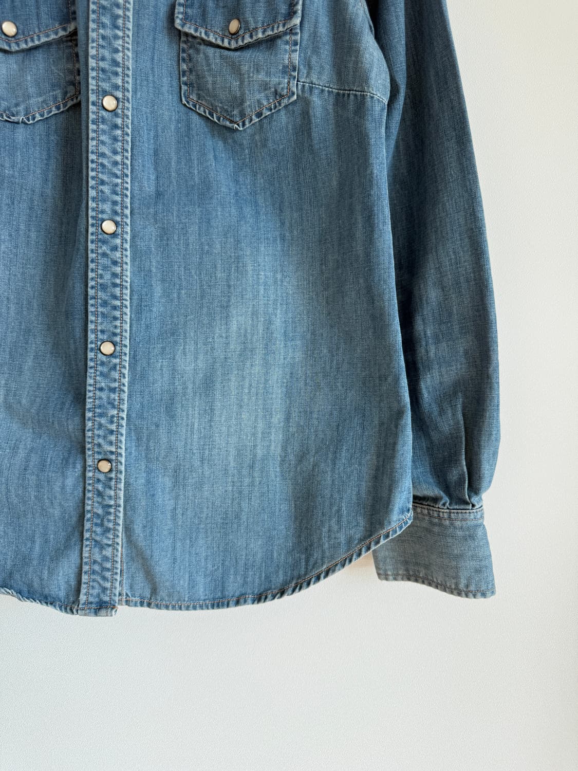 제이크루(J.CREW) 웨스턴 셔츠 28,000원 - 실측: 총기장67  상품이미지3