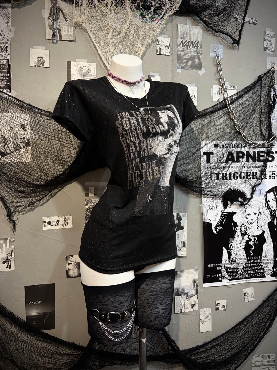 00's twinkle Glitter See-through sleeve 상품이미지3