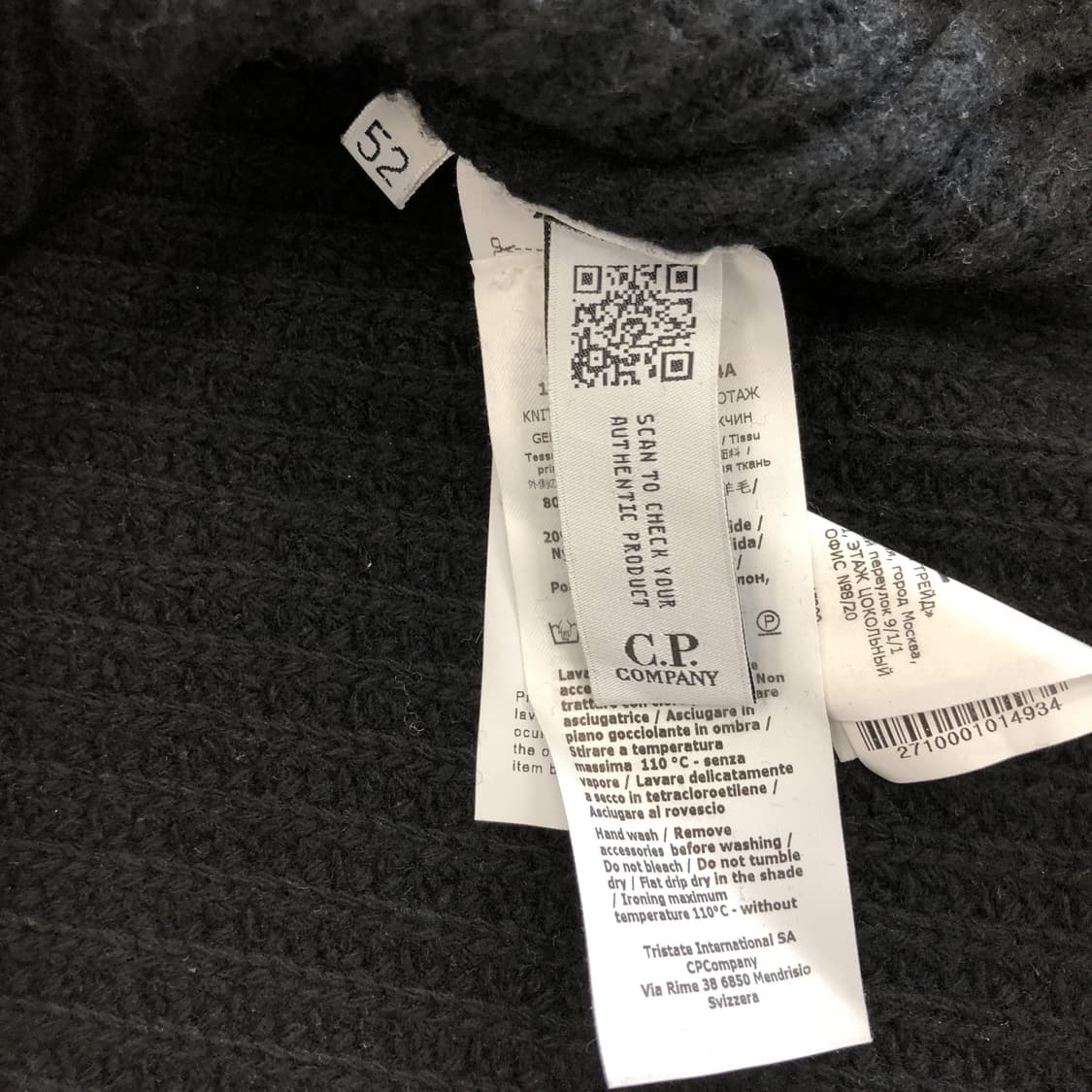 CP컴퍼니 (국내판) 램스울 크루넥 와플니트 52 상품이미지6