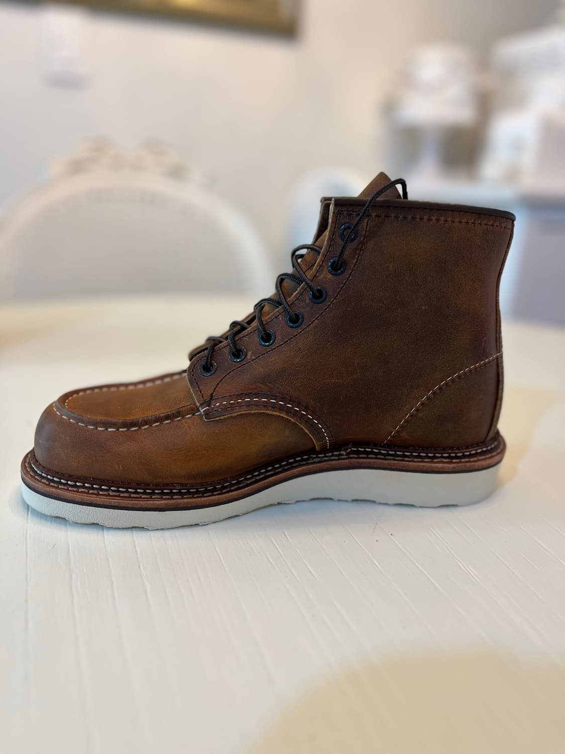 레드윙 6인치 목토 1907 - 카퍼 러프앤터프 7.5D 255mm 상품이미지6