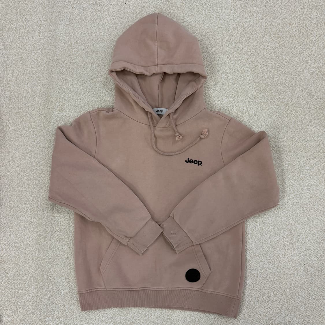 [M] 지프 스몰로고 기모 후드 맨투맨 티셔츠 1028UJ1 상품이미지1