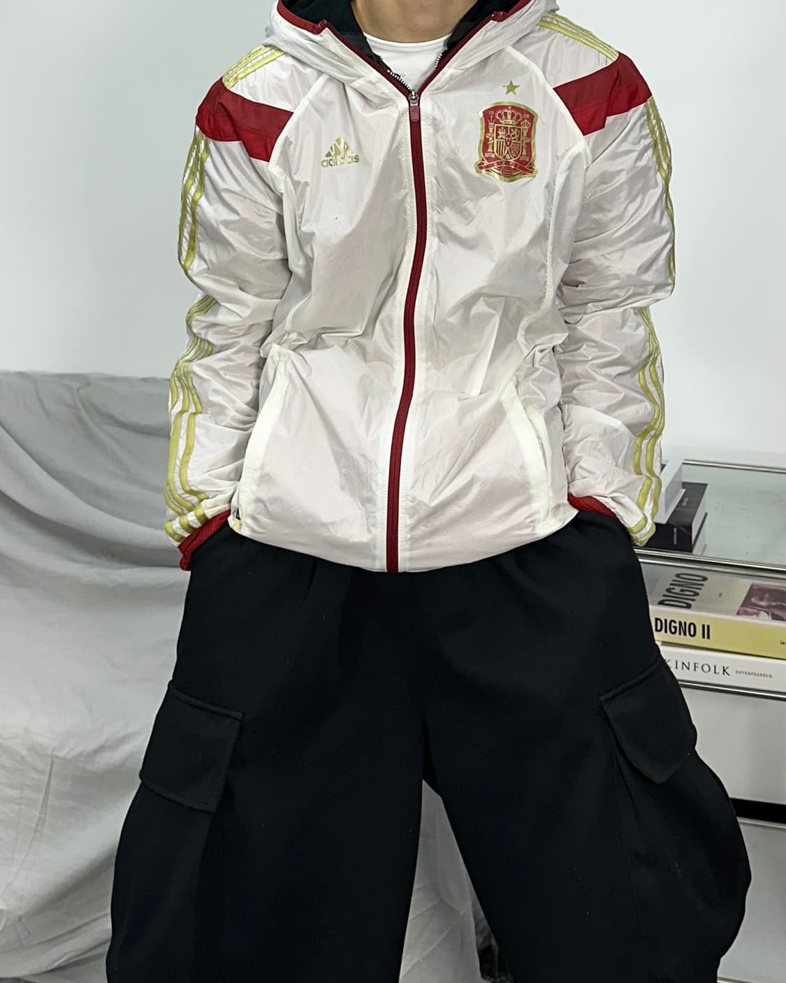 아디다스 14-15 스페인 바람막이 110 상품이미지1