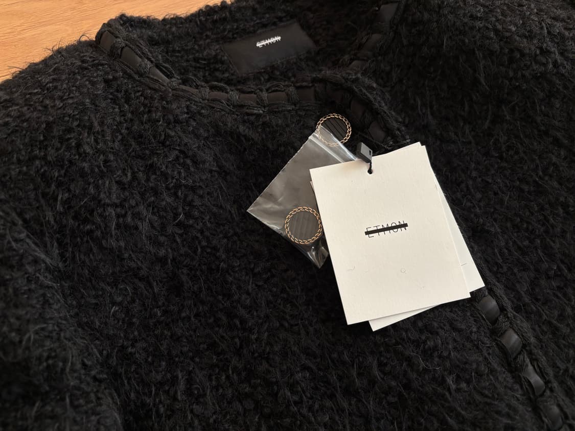 에트몽 퍼 트위드 자켓 상품이미지5