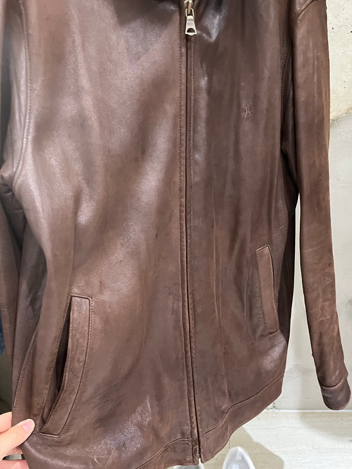 폴로 랄프로렌 맥스웰 가죽 자켓 상품이미지4