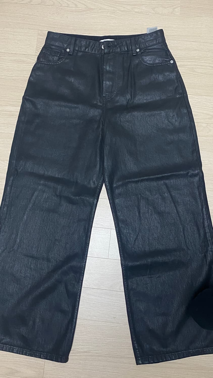 타미힐피거 코팅진 블랙 새상품 상품이미지2