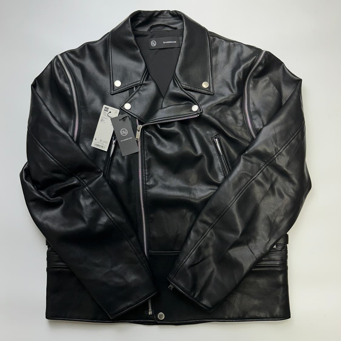 UNDERCOVER x GU 언더커버 지유 가죽 자켓  상품이미지1