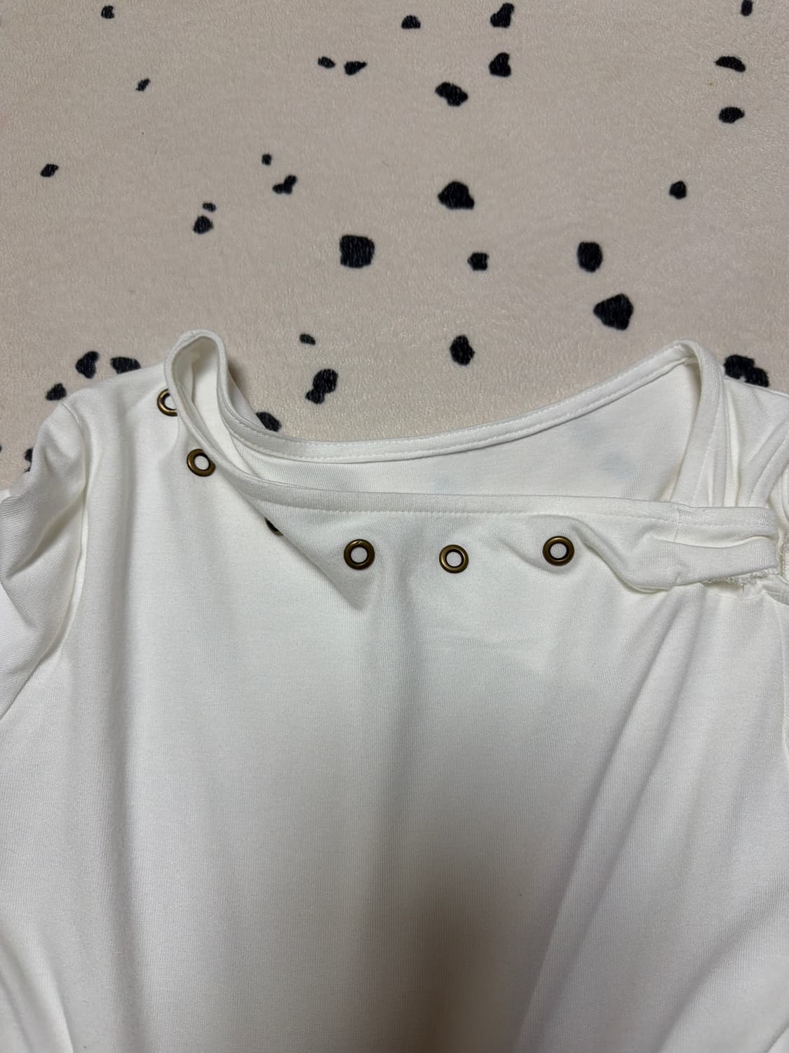 쉬인 비대칭 원숄더 긴소매 티셔츠 상품이미지5