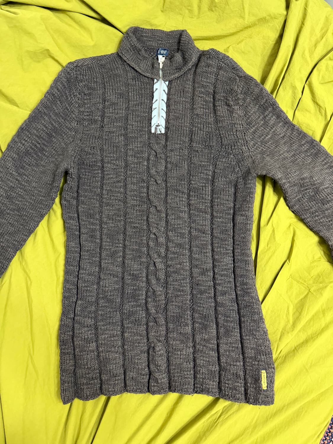 Armani jeans 90~00’s half knit 상품이미지2