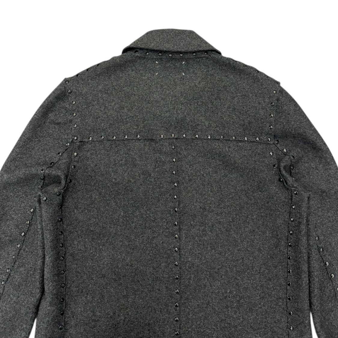 마틴 마르지엘라 07AW No.10 스터드 울 코트 상품이미지4
