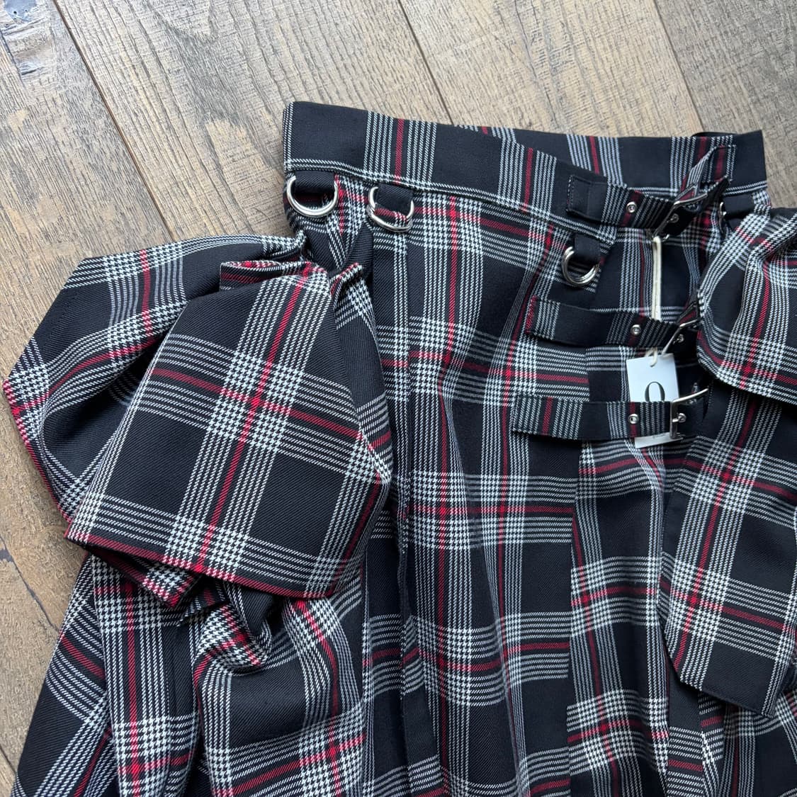 Pocket Transformed Detail Belt Skirt 상품이미지3