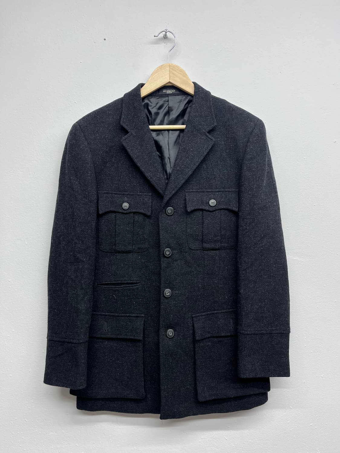 ICINOO 이신우 옴므 울 밀리터리 자켓 95 상품이미지1