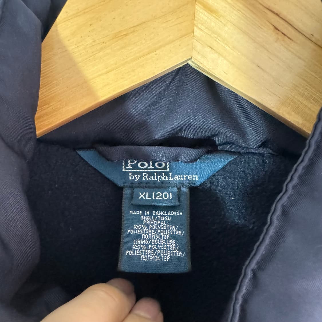 폴로 포니 로고 바람막이 자켓 상품이미지7