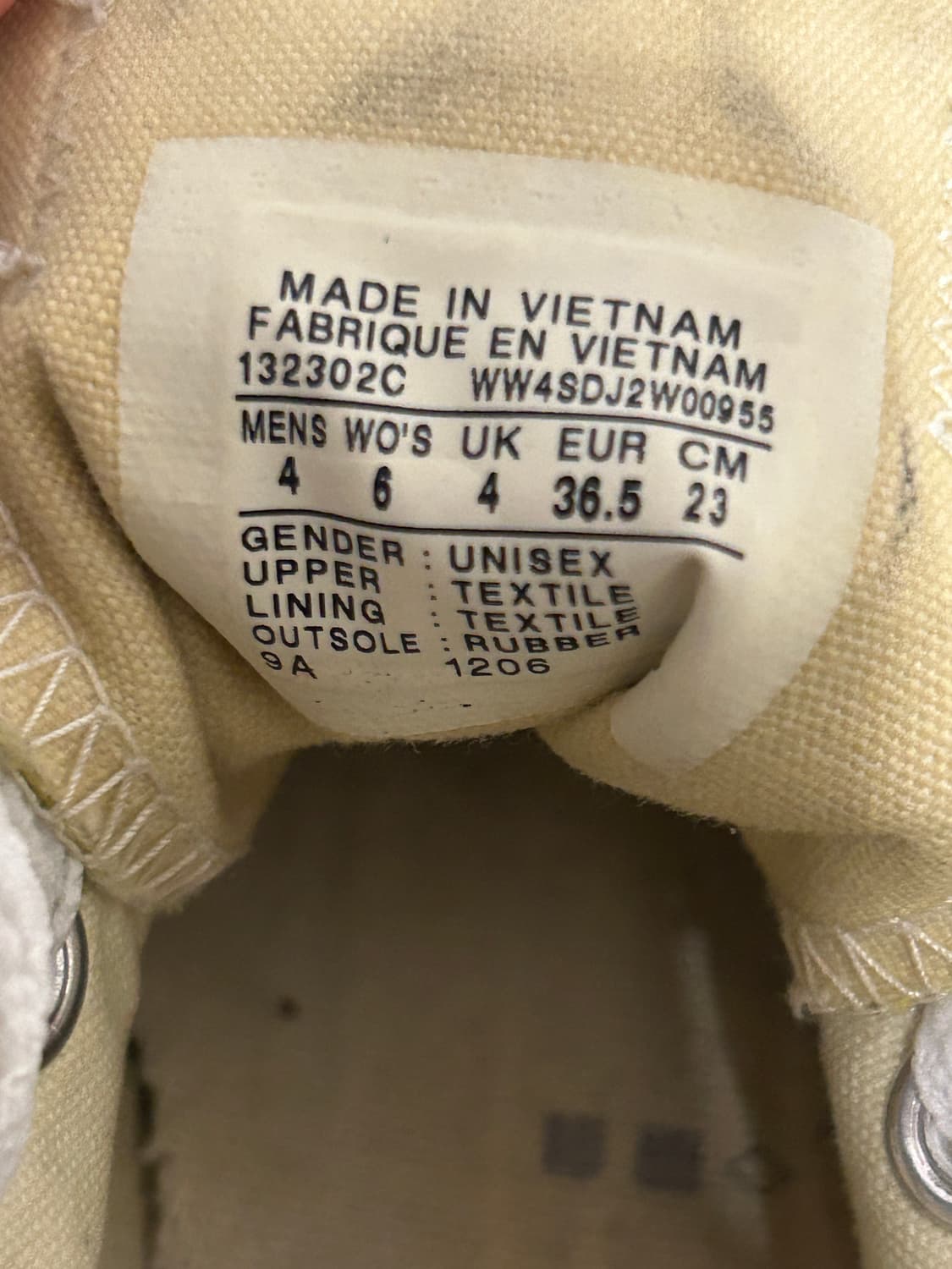 컨버스 노랑 상품이미지2