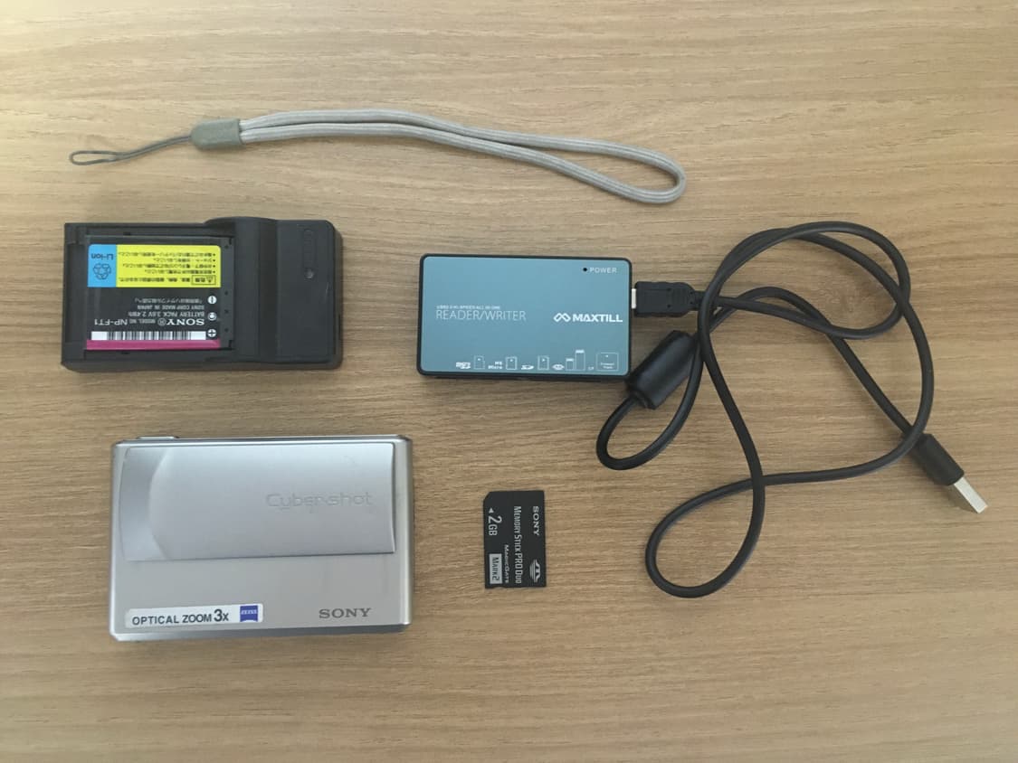 소니 사이버샷 DSC-T1 빈티지 디카 디지털 카메라 상품이미지2